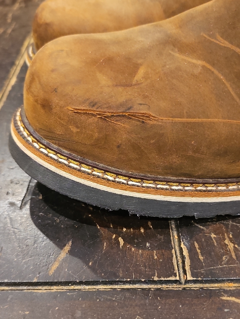 Thorogood Wellington Steel Toe Boots - Picture 8 of 12